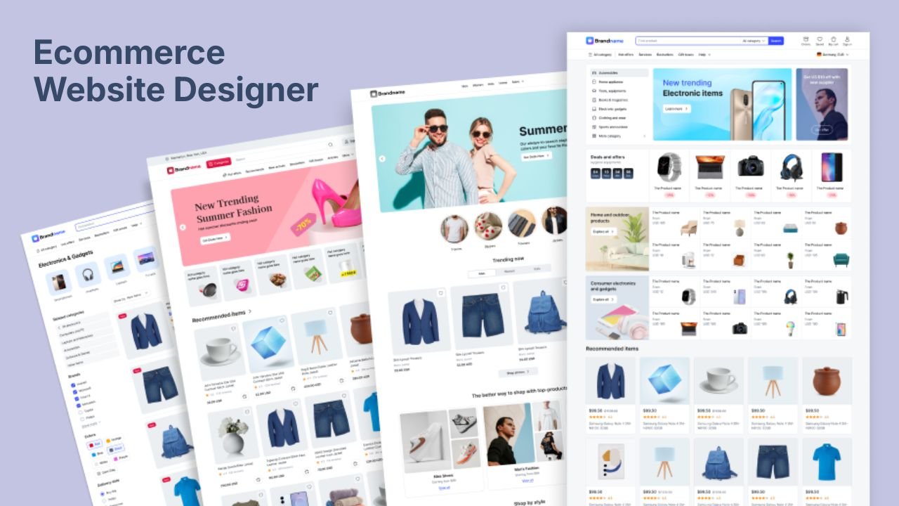 Best Ecomemrce Website Designer in Faisalabad | CRO Optimized Stores